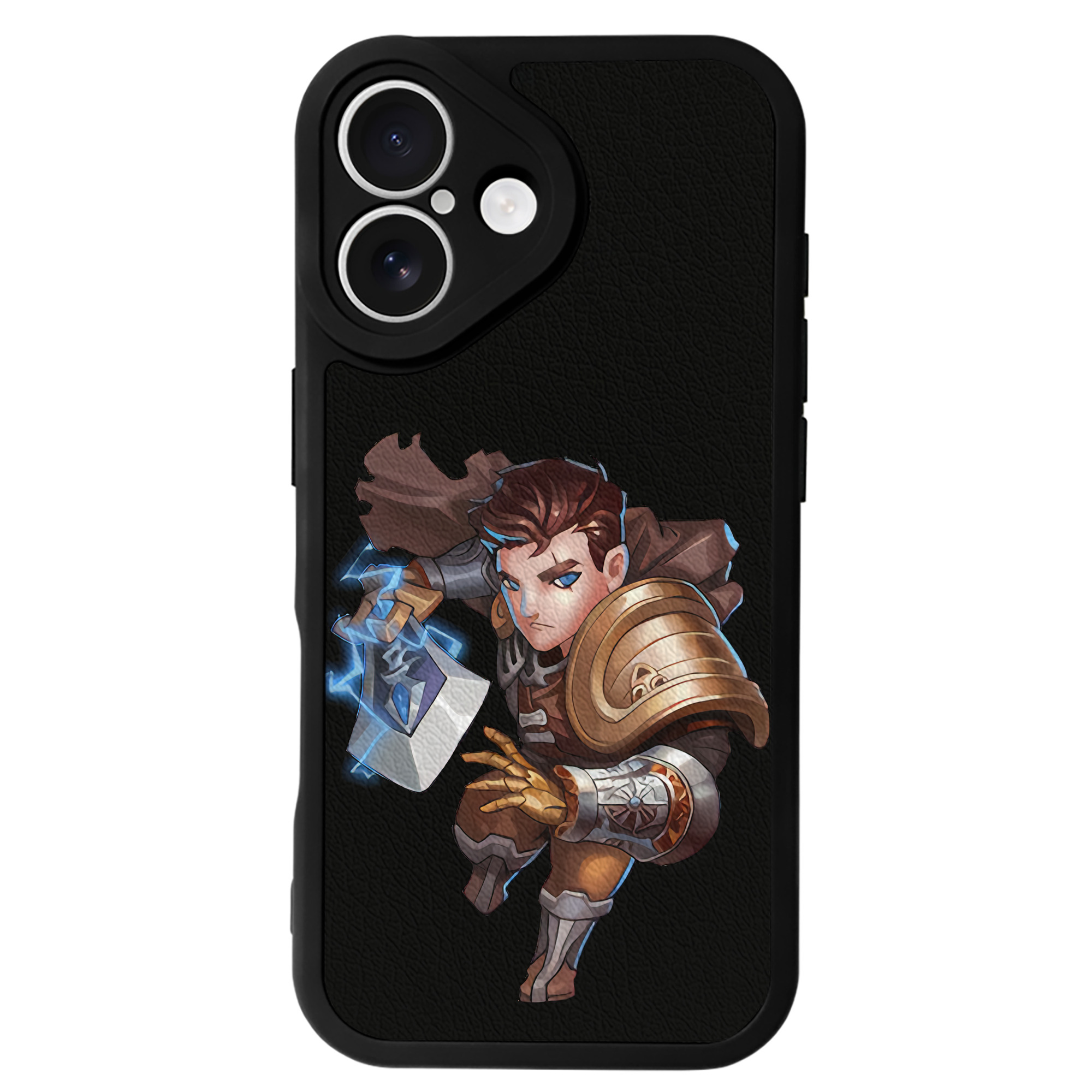 リーグ・オブ・レジェンド League of Legends LOL 【iPhone 16シリーズ対応】シリコンスマホケース（レザー調） 材質：シリコン